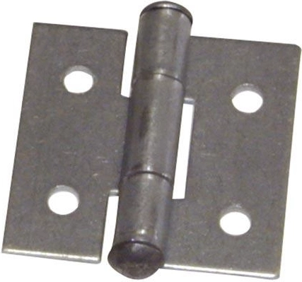 Dubbelarmig scharnier 80 mm, verzinkt, polyurethaan bus