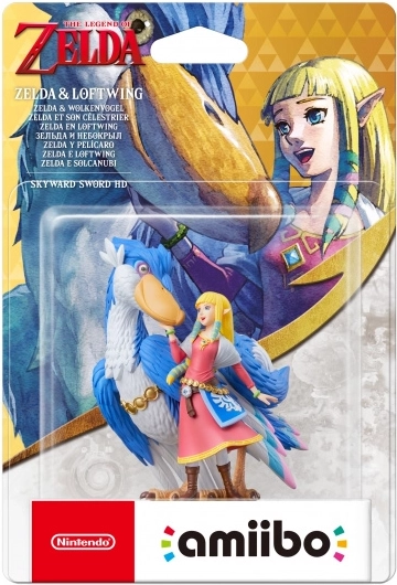Amiibo Zelda en Loftwing – figuur voor Nintendo