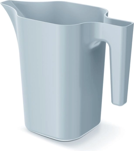 Plastic gieter 1,8 l lichtgrijs