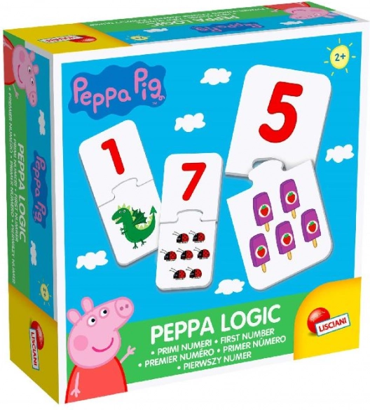 Peppa Pig tweedelige puzzel voor de allerkleinsten