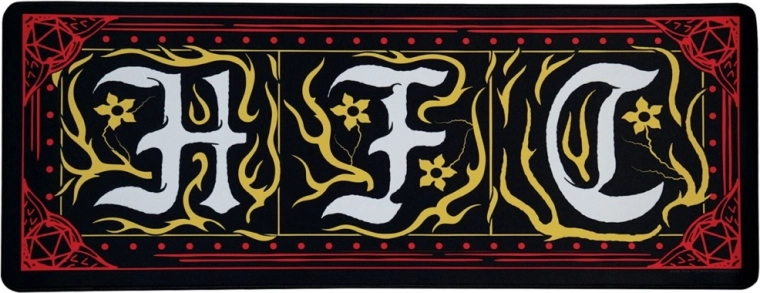 Stranger Things Hellfire Club set bureaumat en onderzetter