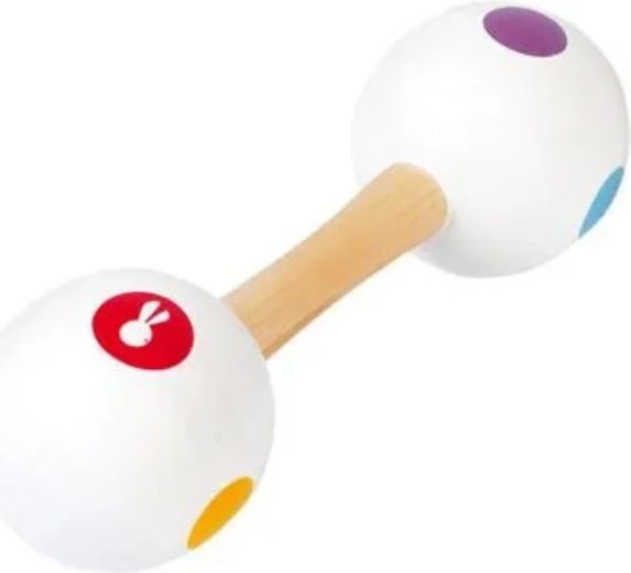 Houten maracas voor kinderen Janod