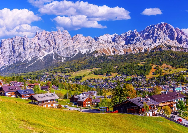 Enjoy puzzel Cortina d'Ampezzo, Italië 1000 stukjes