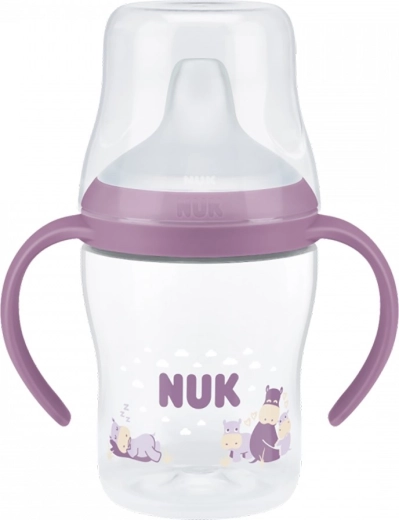 NUK Perfect Match oefenfles 150 ml hippo - 1 stuk
