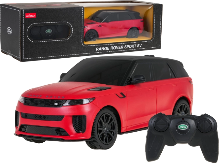 Op afstand bestuurbare auto RASTAR Range Rover Sport SV 1:24 rood