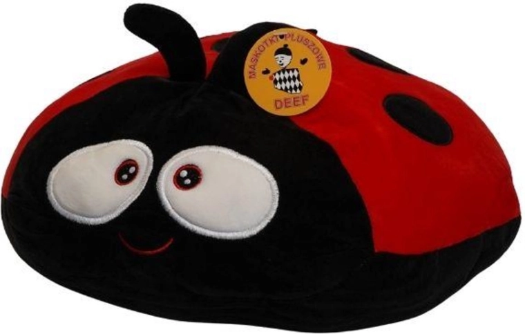 Pluchen lieveheersbeestje 30 cm - 1 stuk