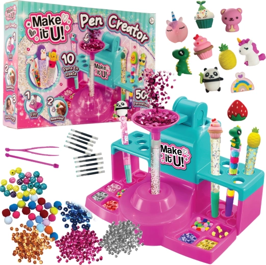Creatieve Make It U-set voor het maken van glitterpennen