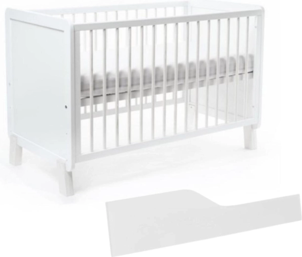 NANNA kinderbed Niko wit 120 × 60 cm