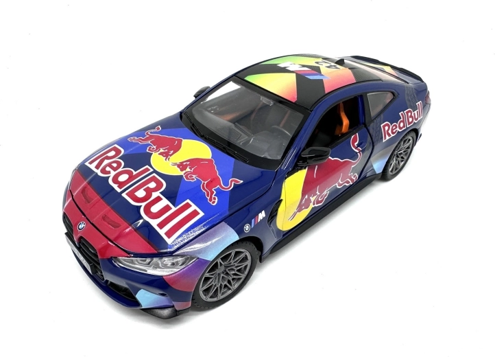 MSZ BMW M4 Red Bull 1:24 met licht en geluid - 1 stuk