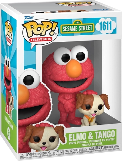 Funko Pop! Television Sesame Street Elmo & Tango #1611 - 1 stuk