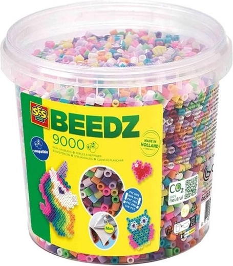 SES Beedz modieuze strijkkralen – mix 9000 stuks
