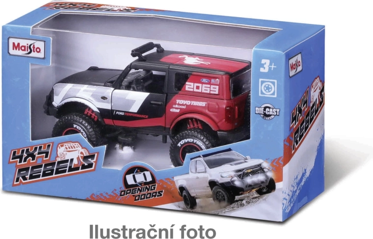 Maisto 4x4 Rebels terreinwagenmodel