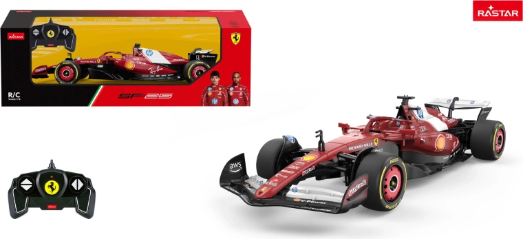 RC-auto Ferrari SF-25 1:18 rood Rastar