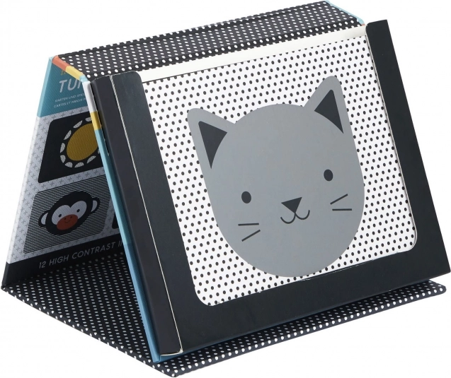 Petit Collage - Buik tijd - spiegel met Peekaboo afbeeldingen