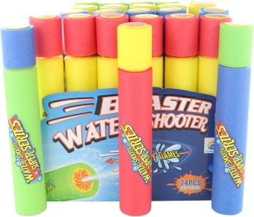 Schuimwaterpistool met pomp 28 cm - 1 stuk