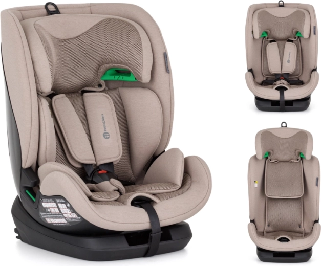 Petite&Mars autostoeltje Prime Pro i-Size tan brown air 76–150 cm (9–36 kg)