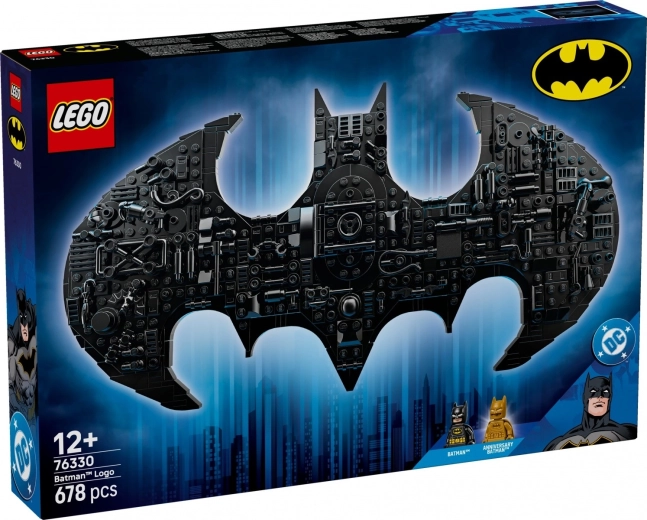 LEGO DC Batman – Batman-logo tentoonstellingsmodel