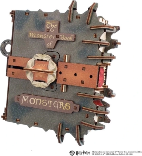 Ugears houten mechanische puzzel Harry Potter Monster Book of Monsters