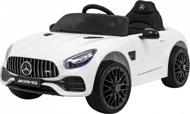 Mercedes Benz GT kinderauto op batterij met afstandsbediening, MP3 en LED-verlichting