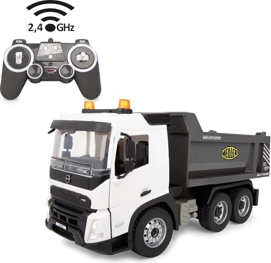Op afstand bestuurbare Volvo FMX Meiller-kiepwagen 1:20