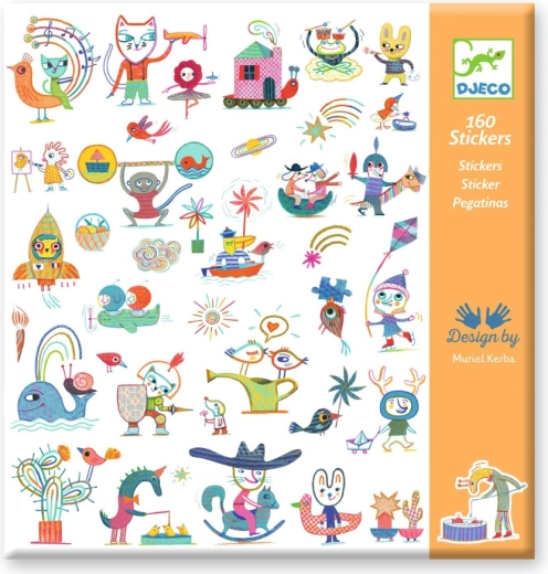 Stickers Personages DJECO