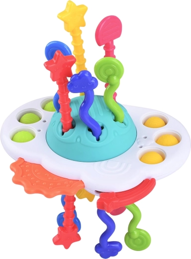 PlayGo ruimteraket Pull & Pop