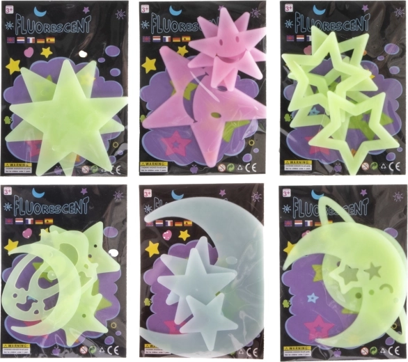 Decoratie die oplicht in het donker – stickers
