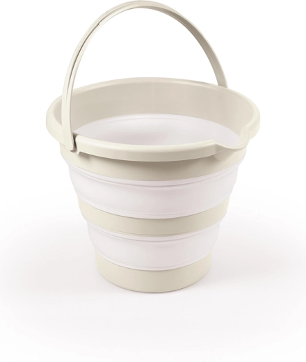 Opvouwbare bademmer voor baby’s, beige 31,5 × 40,5 × 31,5 cm