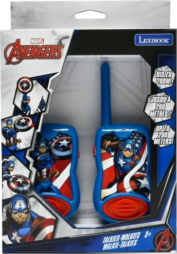 Kinderwalkietalkies MARVEL AVENGERS met bereik van 200 m