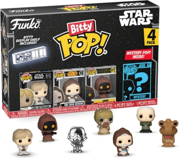 Funko Bitty Pop! Star Wars Luke 4-pack