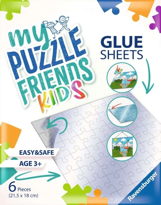 Zelfklevende folie voor puzzels 500 stukjes RAVENSBURGER My Puzzle Friends Kids
