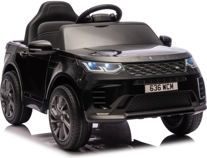 Elektrische kinderauto LAND ROVER Discovery, zwart