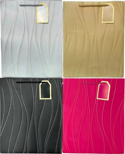 Cadeautas S mix kleuren – wollen patroon