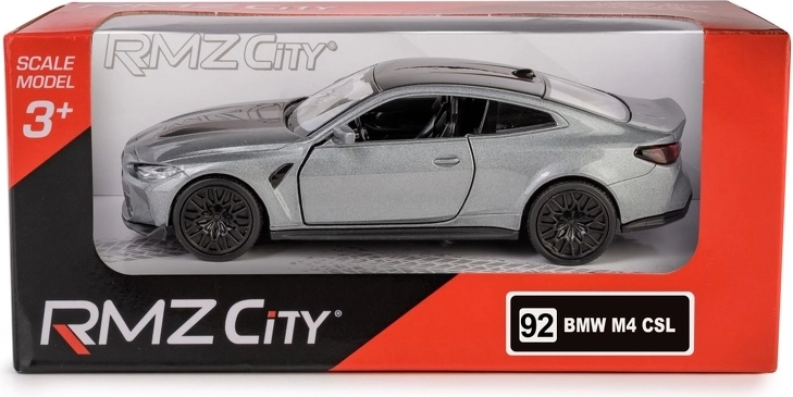 Metalen model RMZ City Porsche 930 Turbo 1:32 zilver