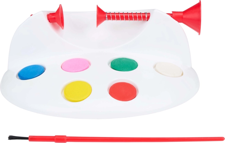 Set voor het schilderen van paaseieren met penseel