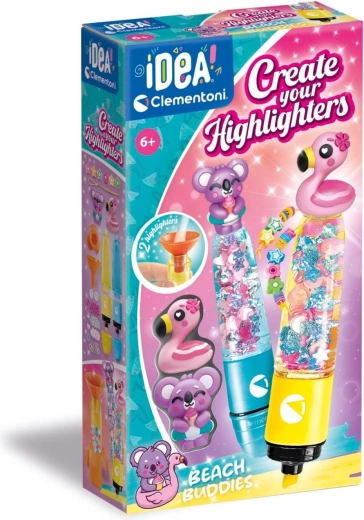 Clementoni IDEA creatieve set voor het maken van markeerstiften FRIENDS