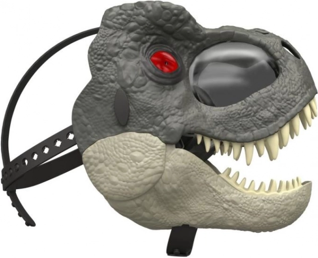 Deluxe T-rex-masker met LED-effecten