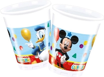 Disney Mickey Mouse plastic bekers Playful Mickey 200 ml - 1 stuk