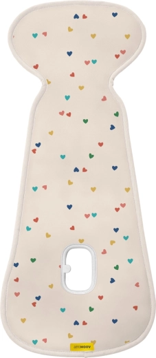 AeroMoov inleg voor kinderwagen confetti hearts limited