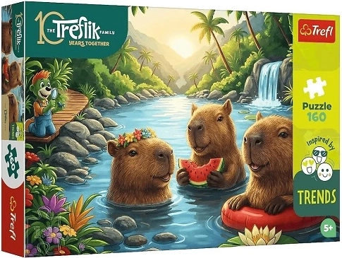 Puzzle Capibara 160 stukjes InspiredByTrends