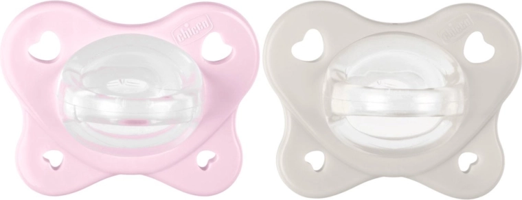 Chicco fopspenen PhysioForma Dual Soft roze 2–6 m (2 stuks)