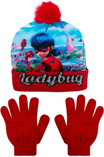 Muts en handschoenen Miraculous Ladybug