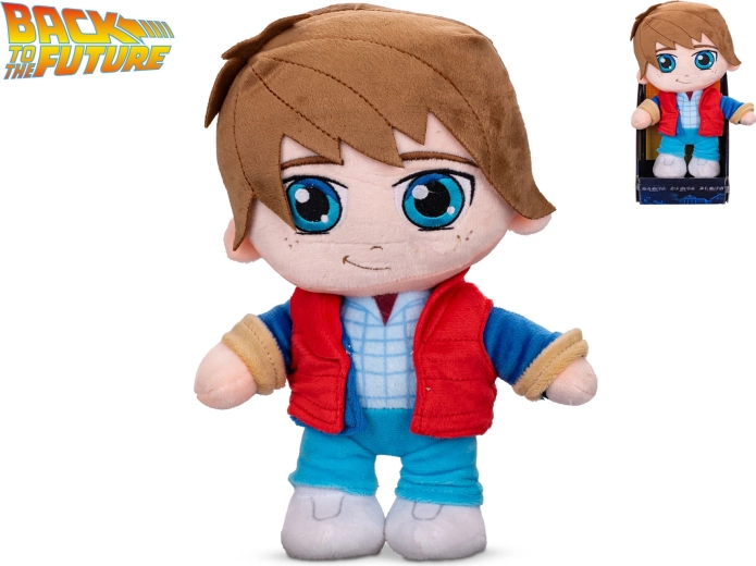 Pluchen figuur Marty McFly – Terug naar de Toekomst 28 cm