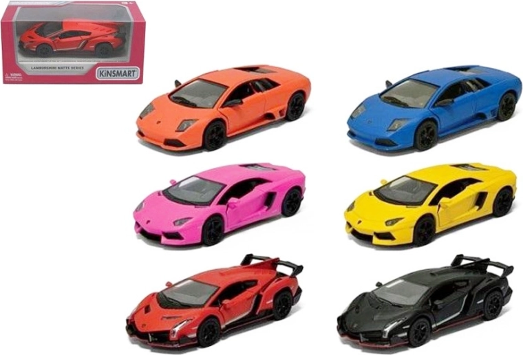 Lamborghini 1:36 metalen model met Pull Back-aandrijving
