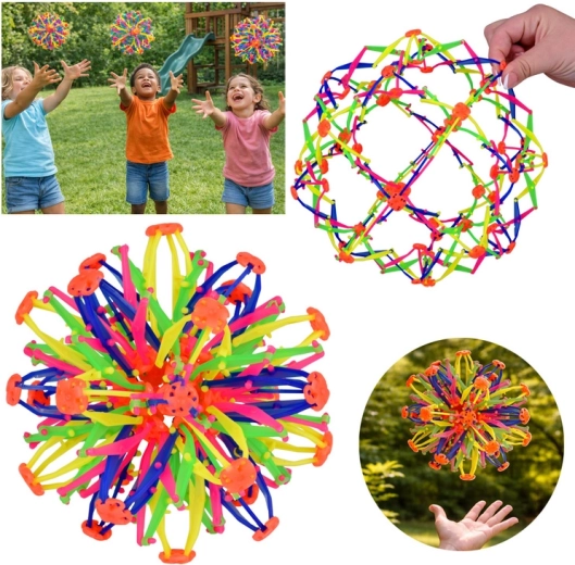 Magische uitvouwbare kleurrijke bal – expanderende bal