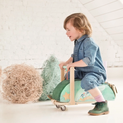 Lilliputiens loopwagentje draak Joe