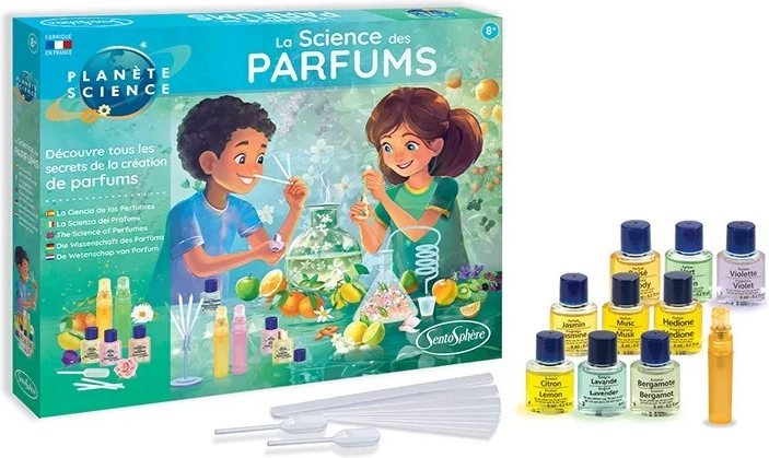 Sentosphere Chemie van parfums – set om eau de toilette te maken