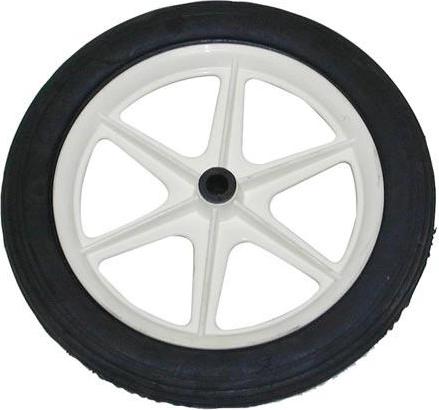 Vervangwiel voor handkar POPULAR 230×28 mm met rubberen loopvlak