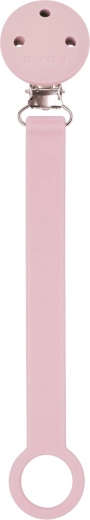 Nattou siliconen speenclip roze