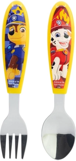 Kinderbestek Paw Patrol, 2 stuks